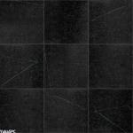 Black Peel and Stick Vinyl Shower Floor Tiles