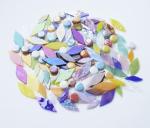 Lanyani Iridescent Petal Mosaic Tiles - 150 Pieces