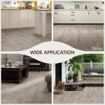 Peel and Stick Luxury Vinyl Floor Tiles, Teak