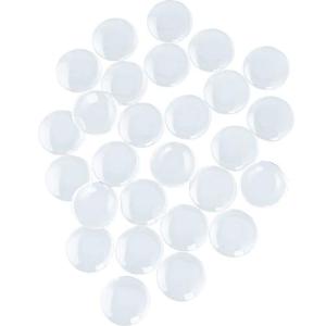 27pcs Clear Glass Dome Cabochon Tiles for DIY