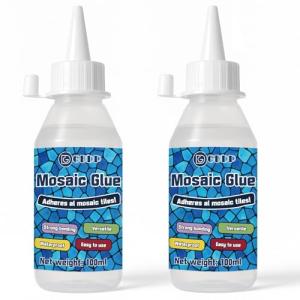 Clear Mosaic Tile Glue, Waterproof and Fast Drying