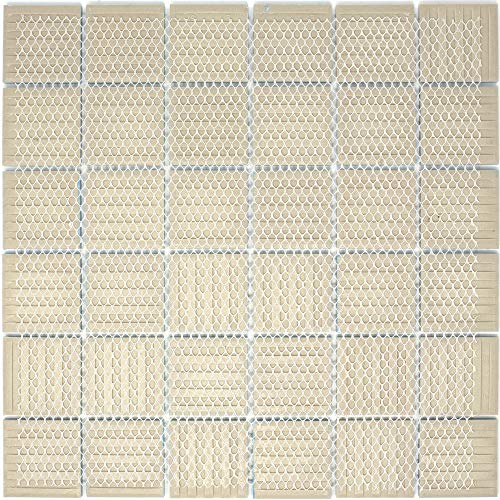 Navy Blue 2" x 2" Porcelain Mosaic Tile
