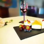 Black Slate Shower Floor Tiles - Set of 6