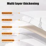 Matte Grey White Marble Peel and Stick Tiles