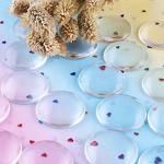 27pcs Clear Glass Dome Cabochon Tiles for DIY