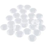 27pcs Clear Glass Dome Cabochon Tiles for DIY