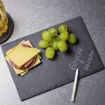 Black Slate Shower Floor Tiles - Set of 6