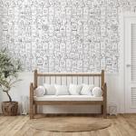 Merola Oh My Dog Porcelain Shower Tile 9.75