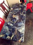 Yancorp Dark Blue Black Marble Peel and Stick Tile