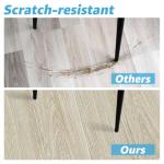 18-Pack Luxury Vinyl Shower Floor Tiles, Bali Teak