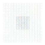 Contemporary Pearl White Iridescent Glass Mosaic Tile