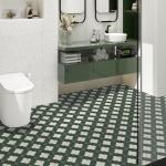 Dureidos Waterproof Peel and Stick Floor Tiles 10PCS