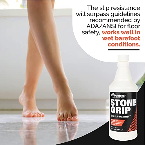 Non-Slip Floor Treatment for Tile and Stone