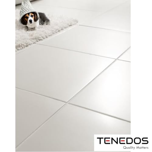 Matte White 8x8 Subway Porcelain Floor Tile