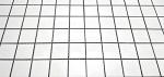 Squarefeet Depot 2x2 Shiny White Porcelain Mosaic Tiles - Mesh-Mounted - 1 sq ft - 144 Pieces