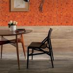 smafusion 11.5sqft Orange Mosaic Floor and Wall Tile for Bathroom, Kitchen Backsplash, Swimming Pool, Shower, Accent Wall, Outdoor, Hotels (10pcs, Orange)