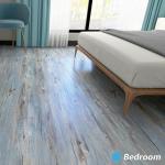 Art3d 60 Sq.ft Peel and Stick Floor Tiles, 40Pcs Luxury Vinyl Plank Flooring Wood Look, Adhesive and Waterproof Tile Sticker for Bedroom, Living Room, Kitchen, Dust Grey