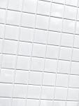 Squarefeet Depot 2x2 Shiny White Porcelain Mosaic Tiles - Mesh-Mounted - 1 sq ft - 144 Pieces