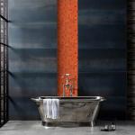 smafusion 11.5sqft Orange Mosaic Floor and Wall Tile for Bathroom, Kitchen Backsplash, Swimming Pool, Shower, Accent Wall, Outdoor, Hotels (10pcs, Orange)