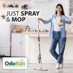 OdoBan Ready-to-Use Luxury Vinyl Floor Cleaner, Streak Free and Neutral PH Formula, Made in the USA, Scentless, 32 Oz Spray 3-Pack