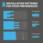 Art3d 36-Pack Peel and Stick Vinyl Plank Flooring Tile, 54 Sq. Ft Self-Adhesive Floor Tiles with Natural Wood Texture for Living Room Bedroom RV, Smoked Oak