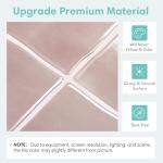 Commomy Thicker Pink Peel and Stick Tiles- 10 pcs of 12" x 12" - 3D Adhesive Square Peel and Stick Tiles Backsplash for Kitchen, Bathroom, Removable, Waterproof, Vinyl Wall Tile