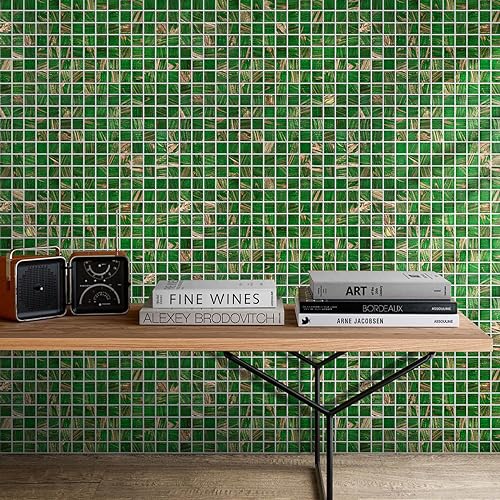Emerald Green Mosaic Tile for Shower & Walls