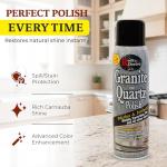 Rock Doctor Granite Polish Spray and Surface,18oz.Can Polish Tile, Marble, Kitchen Countertop, and Natural Stone Surfaces, Streak-Free Shine Pack of 1
