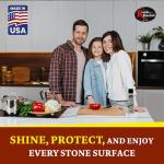 Rock Doctor Granite Polish Spray and Surface,18oz.Can Polish Tile, Marble, Kitchen Countertop, and Natural Stone Surfaces, Streak-Free Shine Pack of 1