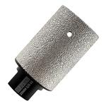 DT-DIATOOL Diamond Finger Bit 35mm Coated Milling Bit for Tile Grinder Enlarging Polishing Holes on Porcelain Ceramic Granite Marble Countertop, 5/8 inch-11 Thread