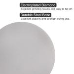 uxcell Diamond Sanding Grinding Disc, 8-Inch (200mm) Grit 1200 No Center Hole, Flat Lap Disk Polishing Discs Abrasive Wheel for Gemstone Tile Porcelain Glass Stone Metal