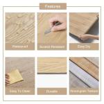 Durteljana 3D Peel and Stick Vinyl Floor Tile Roll Wood Plank Sticker 23"x 393"/64 Sq.Ft, for Home Apartment Room Self Adhesive Easy DIY Removable Waterproof Thicken Floor Covering Wood