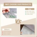 Durteljana 3D Peel and Stick Vinyl Floor Tile Roll Wood Plank Sticker 23"x 393"/64 Sq.Ft, for Home Apartment Room Self Adhesive Easy DIY Removable Waterproof Thicken Floor Covering Wood