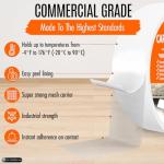 Carpet Tile Tape Double Sided Heavy Duty Carpet Tape for Carpet Tiles Rugs Vinyl Rubber Mats Turf Rug Indoor Outdoor No Residue Carpet Tape for Hardwood Floors 2 Sided Tape Gripper 2in x 90ft (3 Pack)