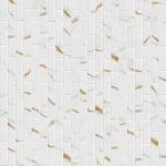 MSI Calacatta Gold 12 in. x 12 in Matte Porcelain Mosaic Tile, Mesh-Mounted, for Kitchen Backsplash, Bathroom, Floor, Shower, and Accent Wall
