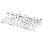 Metro 1" Hex Matte White 10-1/4" x 11-7/8" Porcelain Floor and Wall Tile