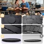 Handmade Slate Coasters Set - 36 Pieces