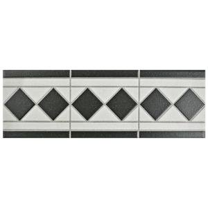 Merola Tile Vanity Listello Blanco 4-1/4" x 13" Porcelain Floor and Wall Trim