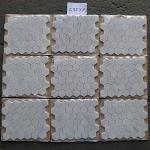 Carrara White Marble Hexagon Shower Floor Tile