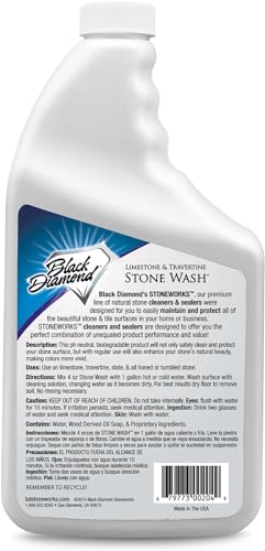 Limestone & Travertine Natural Stone Floor Cleaner 1 Quart