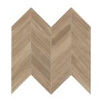MSI Havenwood Saddle Chevron 12 in. x 15 in. Matte Glazed Porcelain Mesh-Mounted Mosaic Tile for Kitchen Backsplash, Bathroom, Accent Wall, and Shower Wall