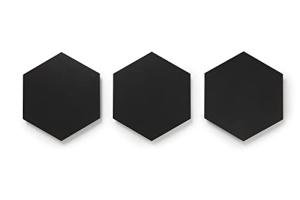 Lucida Surfaces Luxury Vinyl Floor Tiles | Glue Down Adhesive Flooring | 25 Colorful Hexagon Tiles | MosaiCore | 12.25 Sq. Feet