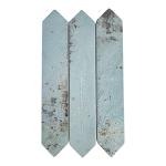 2x10 Palermo Collection Picket Aqua Glazed Ceramic Wall Tile Kitchen Backsplash Bathroom Wall (7 Piece Pack (Approx 1SF Coverage)