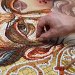 MECCANIXITY Mosaic Tiles for Crafts 0.44 LB Square Glazed, 0.4x0.4 Inch White Ceramic Mosaic Pieces Tile Bulk Supplies for DIY Picture,Handmade Jewelry Art Decoration Gifts