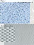 Thick&Heavy&Large Vinyl Composite Dense Bottom Flooring Roll,HT2109 Blue Terrazzo Pattern,7-Layers,1PC Size 16.4x3.28(ft) Cover 53.82(Sq.Ft),THK 0.0787(in),N.W.35.27(Ib) for Durable Long-Lasting