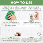 AstraVox Tub and Tile Paint, 1.5 Oz Bathtub Touch Up Paint Pen for Countertops, Porcelain, Sink, Ceramic Tile, Strong Adhesion & Waterproof & Quick Dry, for Repairing Scratches, Spots and Chips (Black)