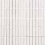 MSI White 12 in. x 12 in. Matte Stack Pattern Porcelain Tile for Kitchen, Bathroom; 240 Pieces; 14.1 sq ft Coverage; Mesh Mounted Mosaic; GREENGUARD Certified