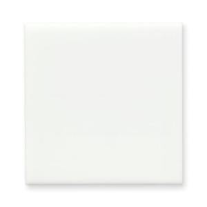 Tenedos 4x4 Matte White Porcelain Tile – Modern Square Tile for Bathroom, Kitchen Backsplash, Shower Walls, Accent Surfaces (Box of 10 Pieces, 1 Sq.Ft.)