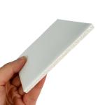 Tenedos 4x4 Matte White Porcelain Tile – Modern Square Tile for Bathroom, Kitchen Backsplash, Shower Walls, Accent Surfaces (Box of 10 Pieces, 1 Sq.Ft.)