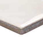 MSI Antique White 3 in. x 6 in. Handcrafted Glazed Ceramic Wall Tile for Bathroom, Kitchen Backsplash, Accent Wall, and Shower Walls